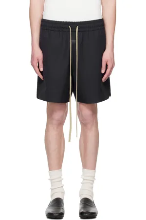 FEAR OF GOD Navy Wool Classic Shorts