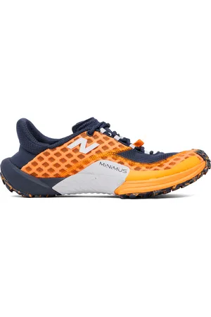 New Balance Navy & Orange Minimus Trail Sneakers