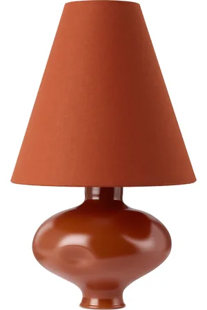 Los Objetos Decorativos Red Conical Glass II Lamp
