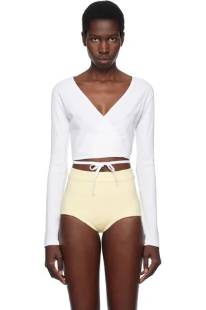 Gil Rodriguez White Sarita Wrap Top