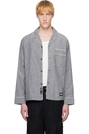 NEIGHBORHOOD Gray PJ LS Shirt
