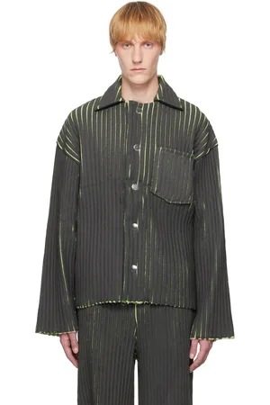 Stanley Black & Green Relaxed Fit Knit Jacket