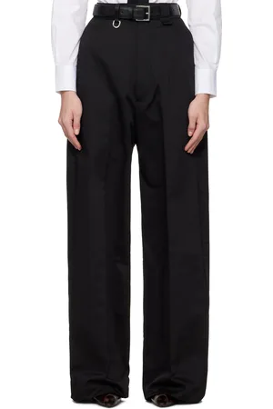 Willy chavarria Black Cholo Chino Trousers