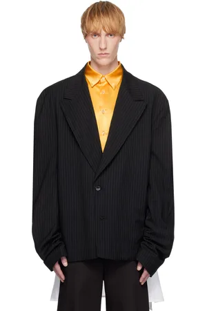 Andrej Gronau Black Oversized Suit Blazer