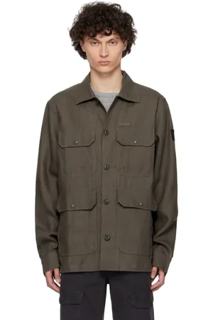 Belstaff Khaki Forge Overshirt