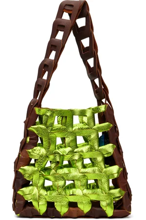 SC103 Brown & Green Links Bag