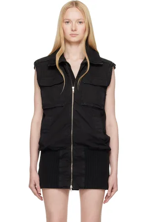 Maison Margiela Black Light Canvas Vest