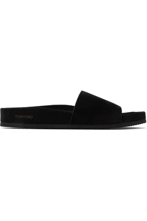 Tom Ford Black Suede Wicklow Sandals
