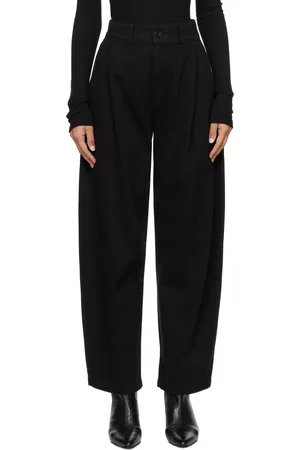 AGOLDE Black Danika Chino Trousers
