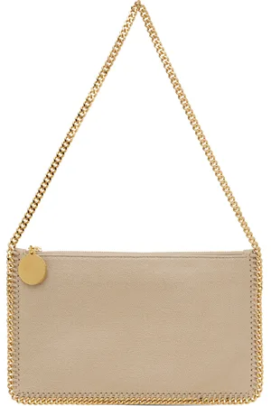 Stella McCartney Beige Falabella Pochette Shoulder Bag