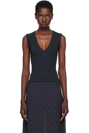 Flore Flore Navy Dewi Tank Top