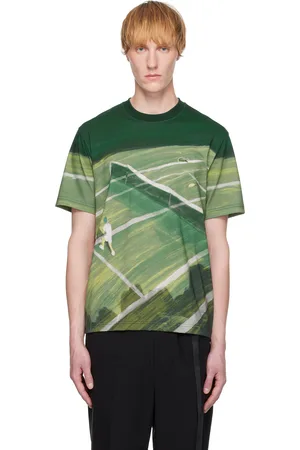 Lacoste Green Graphic Classic Fit T-shirt