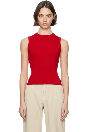 Flore Flore Red Esmé Tank Top