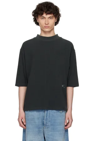 Maison Margiela Gray Stamp Logo T-shirt
