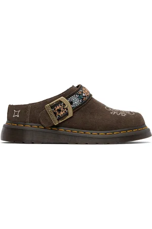 Dr. Martens Brown Isham Mule Loafers