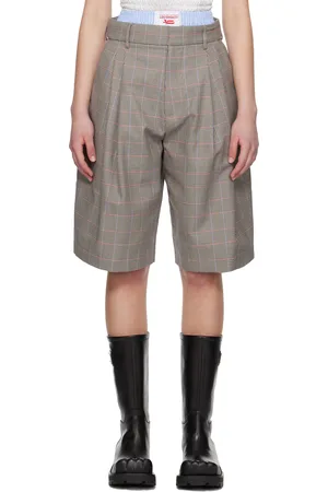 Charles Jeffrey Loverboy Beige Aberdeen Shorts