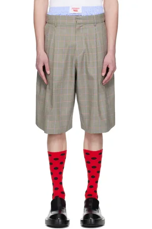 Charles Jeffrey Loverboy Beige Aberdeen Shorts