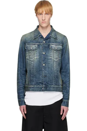 Maison Margiela Blue Faded Denim Jacket