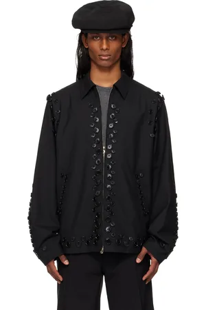Takahiromiyashita The Soloist Black Zip Up Brit Jacket
