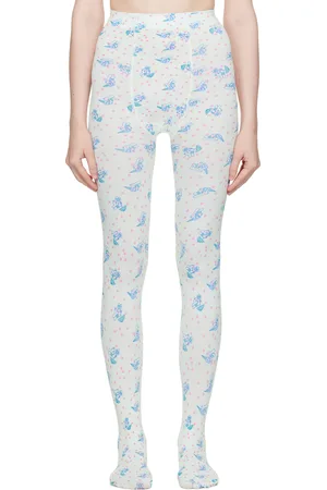 ASHLEY WILLIAMS White Bunny Tights