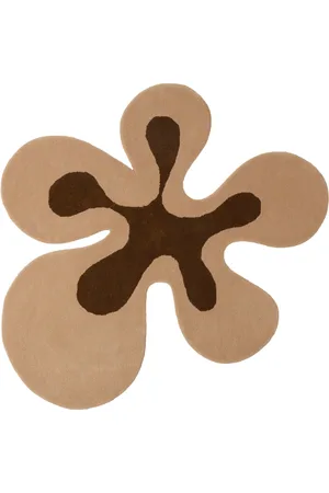 Rashelle SSENSE Exclusive Brown Groovy Flubber Rug