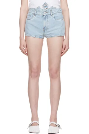 COPERNI Blue Disney Crown Denim Shorts