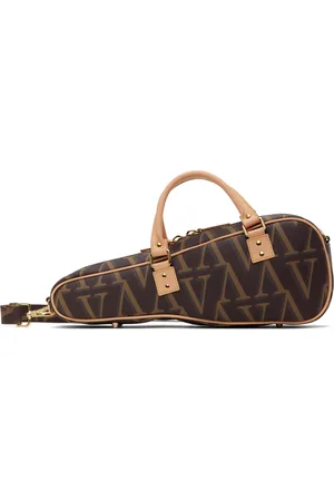 Vaquera Brown Monogram Violin Bag