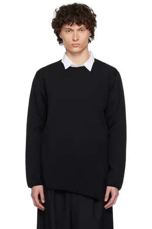 Comme des Garçons Black Asymmetrical Sweatshirt