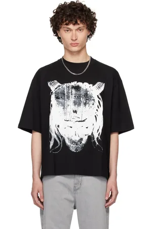1017 ALYX 9SM Black Skull Oversized T-shirt