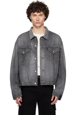 N. HOOLYWOOD Black Faded Denim Jacket