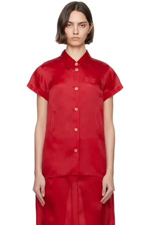 Khaite Red Keefe Shirt