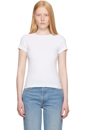 RE/DONE White Hanes Edition 1960s Slim T-shirt