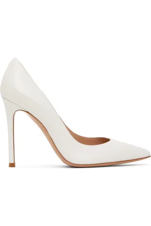 Gianvito Rossi White Gianvito 105 Heels