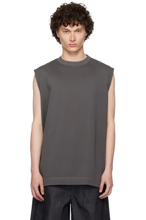 N. HOOLYWOOD Gray Loose-Fit Tank Top