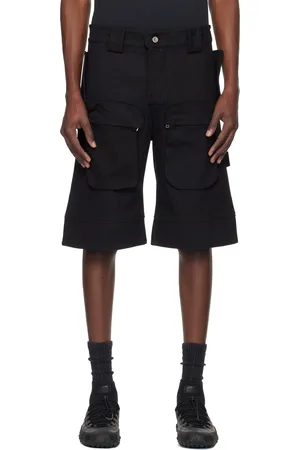 Tondolo Black Cargo Shorts