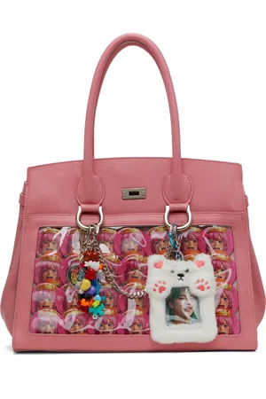 DOUBLET Pink ITA Leather Bag