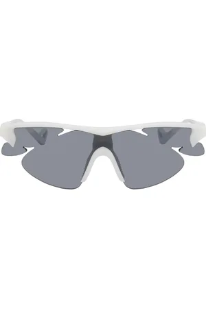 Post Archive Faction PAF White District Vision Edition Junya Racer Sunglasses