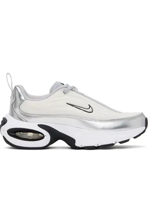 Nike Off-White & Silver Air Max Portal SE Sneakers