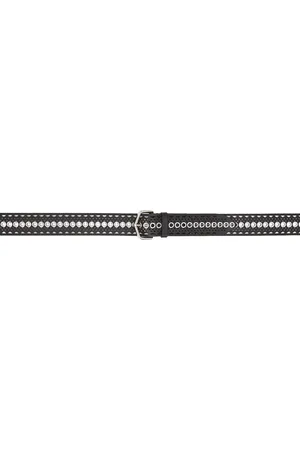 Alaïa Black Small Neo Vienne Belt