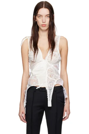 Hodakova White Bra Top