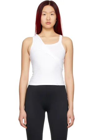 1017 ALYX 9SM White Half Twist Tank Top