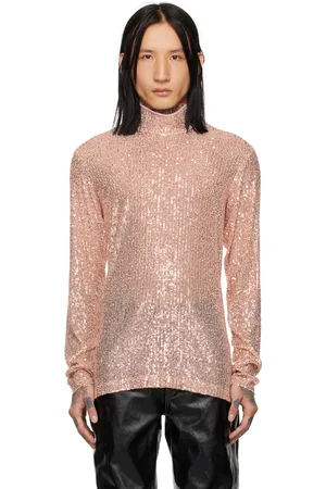 Anna Sui SSENSE Exclusive Pink Turtleneck