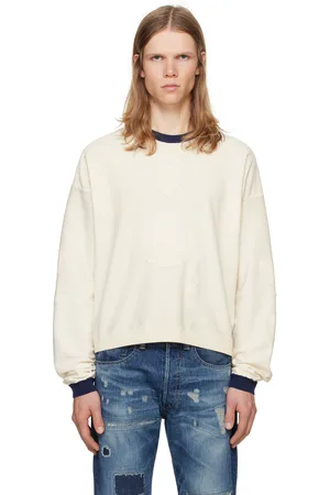 424 FAIRFAX White Soccer Sweatshirt