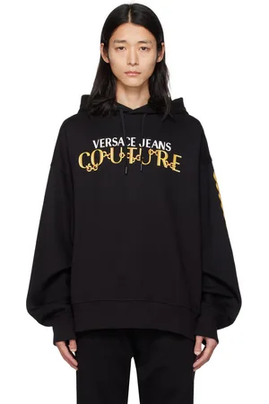 VERSACE Black Chain Hoodie