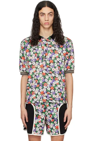 Anna Sui SSENSE Exclusive Multicolor Daisies Polo