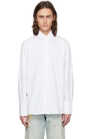 424 FAIRFAX White Embroidered Shirt