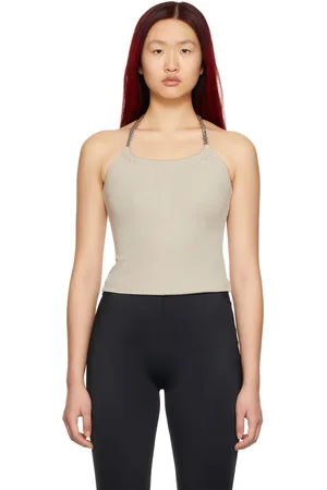 1017 ALYX 9SM Beige Knit Chain Top