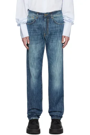 424 FAIRFAX Blue Faded Jeans
