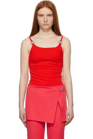 1017 ALYX 9SM Red Knit Disco Tank Top
