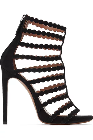 ALAÏA Women's STUDDED DOUBLE BAND SANDALS | ALAÏA BH